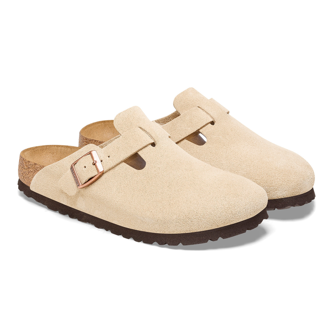 Birkenstock Boston- Creamy Beige