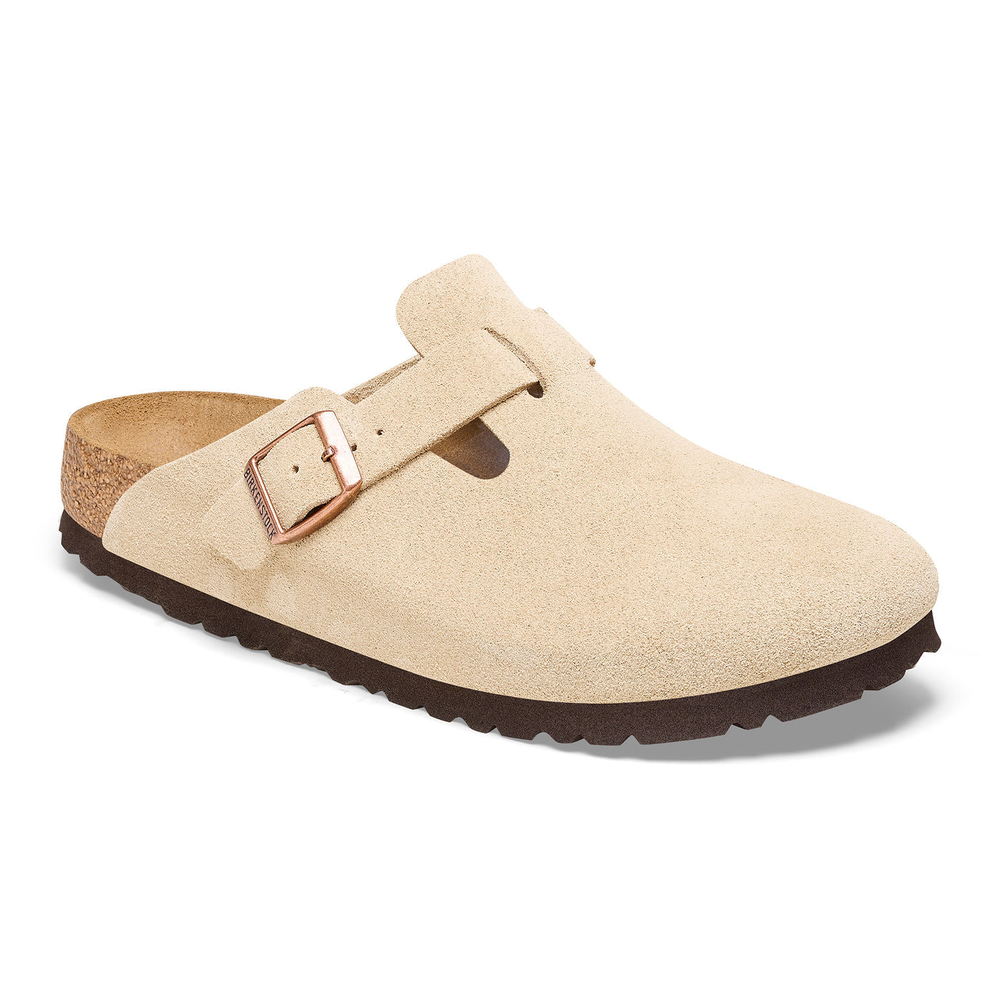 Birkenstock Boston- Creamy Beige