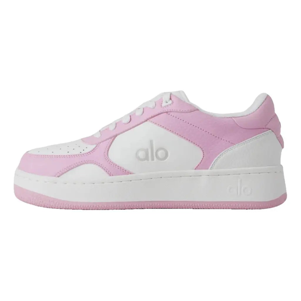 Alo Recovery Mode Sneaker- White/Pink