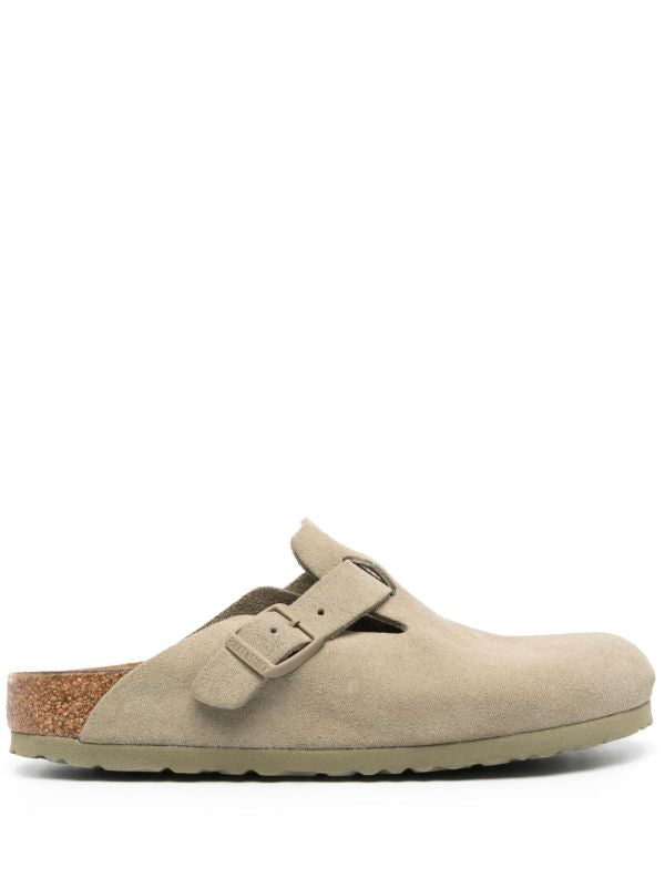 Birkenstock Boston Suede Sand
