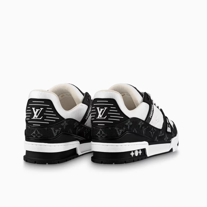 Louis Vuitton Trainer Sneaker Black & White