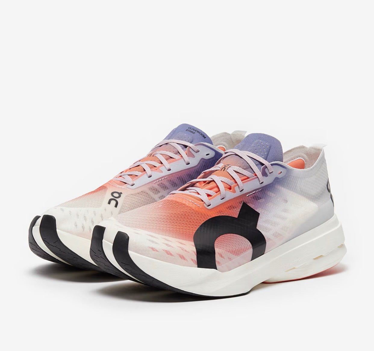 On Cloudboom Strike White / Sunset / Lavender