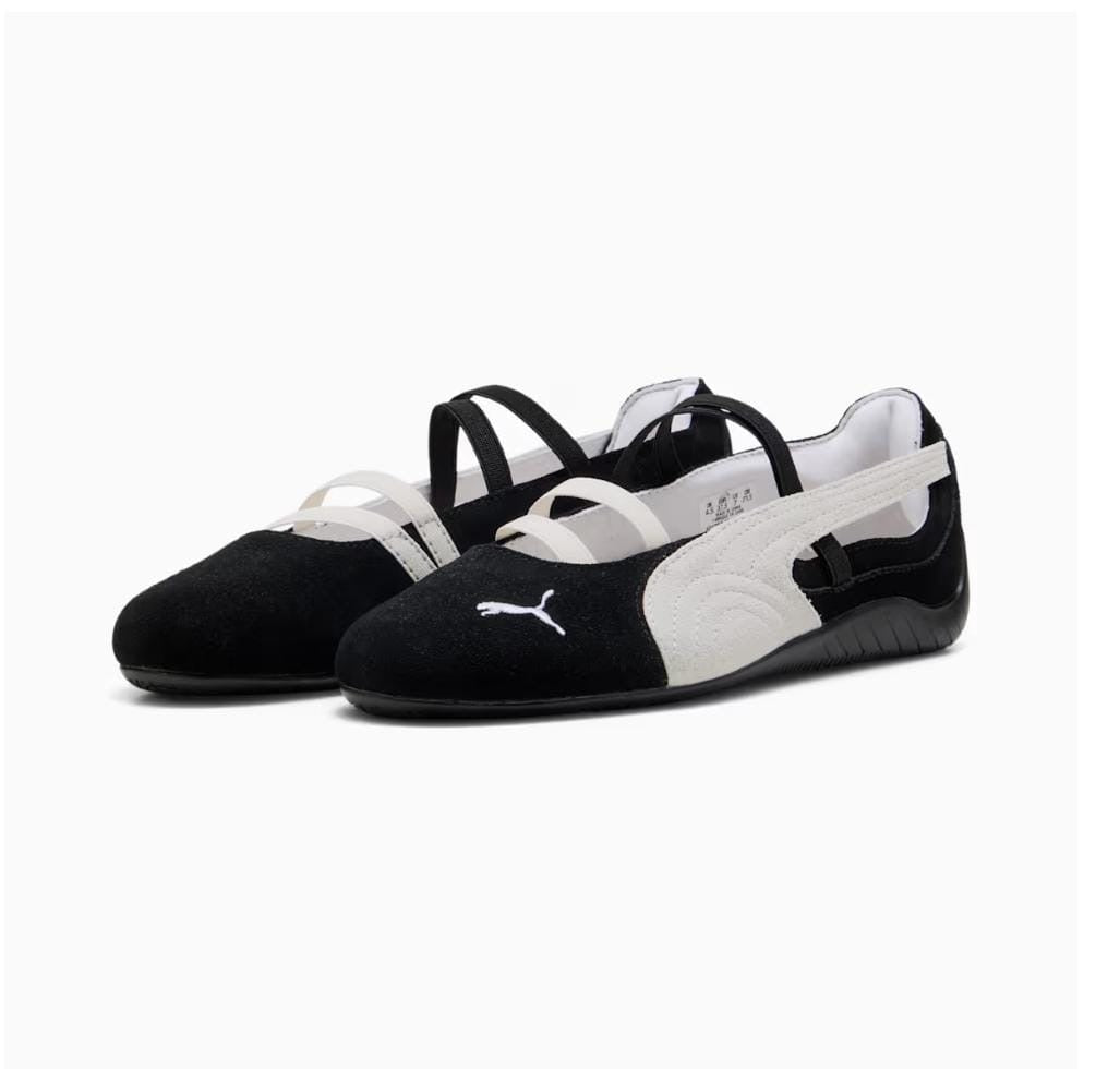Puma Speedcat Ballet Flats – Black / White