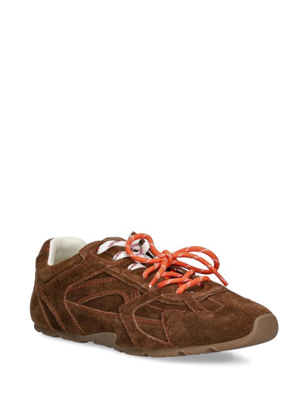 New Balance 1906R Brown Suede / Orange Laces