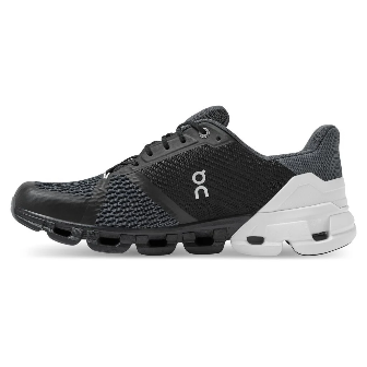 On Cloudflyer 4 Rubber Trimmed Stretch Knit Running Sneakers