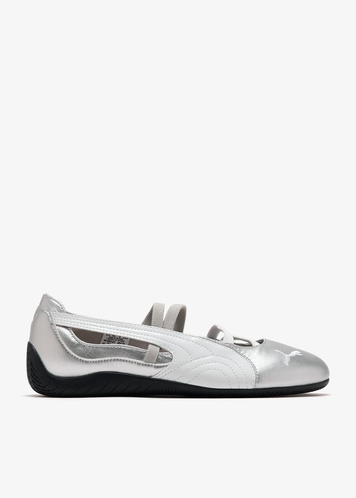 Puma Speedcat Ballet Metallic Shoes Silver