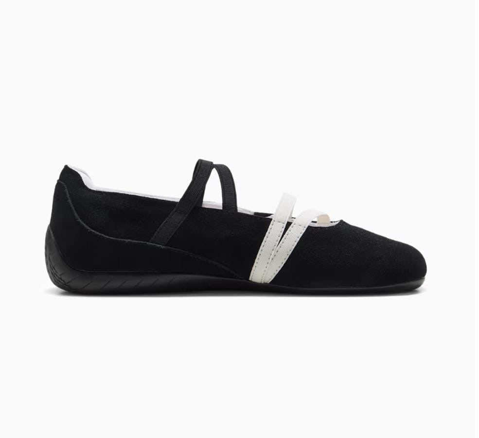 Puma Speedcat Ballet Flats – Black / White