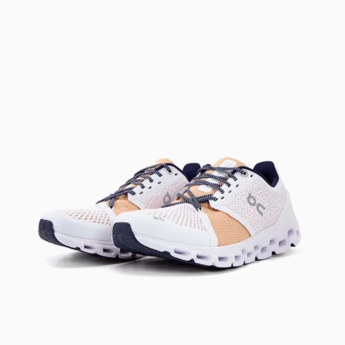 On Running Cloudstratus White Shoes