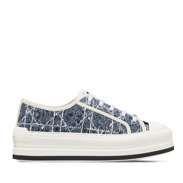 Dior Walk’n’Dior Platform Sneaker Blue Denim