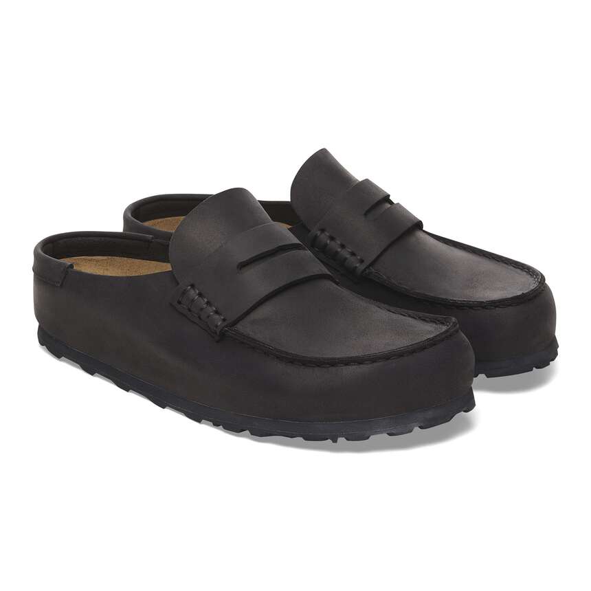 Birkenstock Boston Leather Black