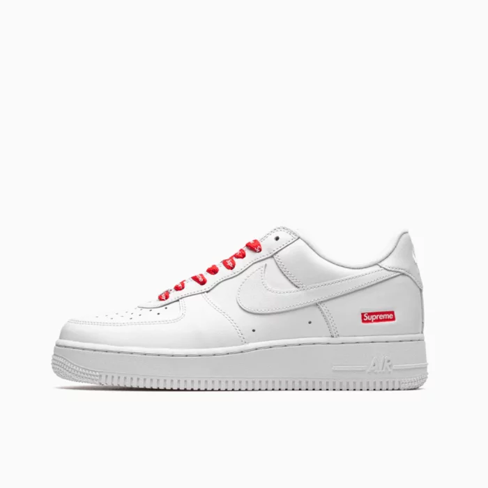 Nike Air Force 1 White Supreme Shoes