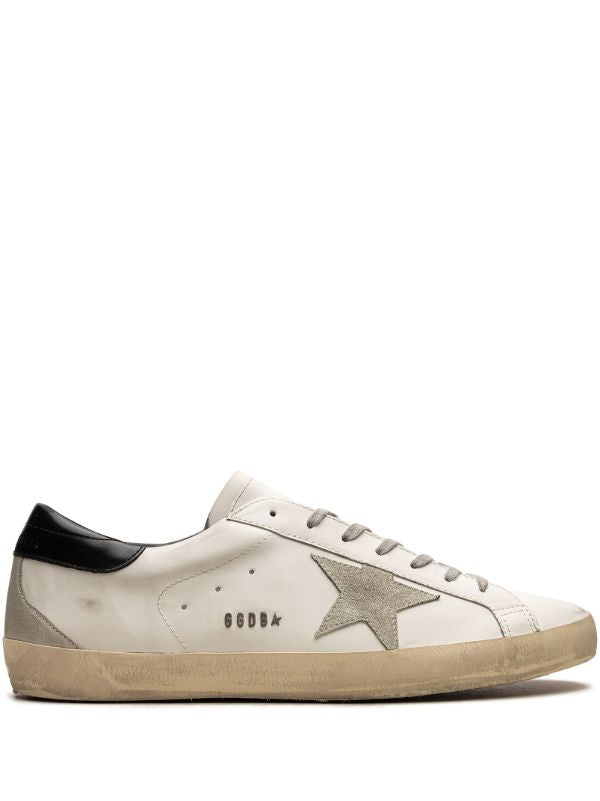 Golden Goose Superstar Sneakers
White / Beige Suede Star / Black Heel