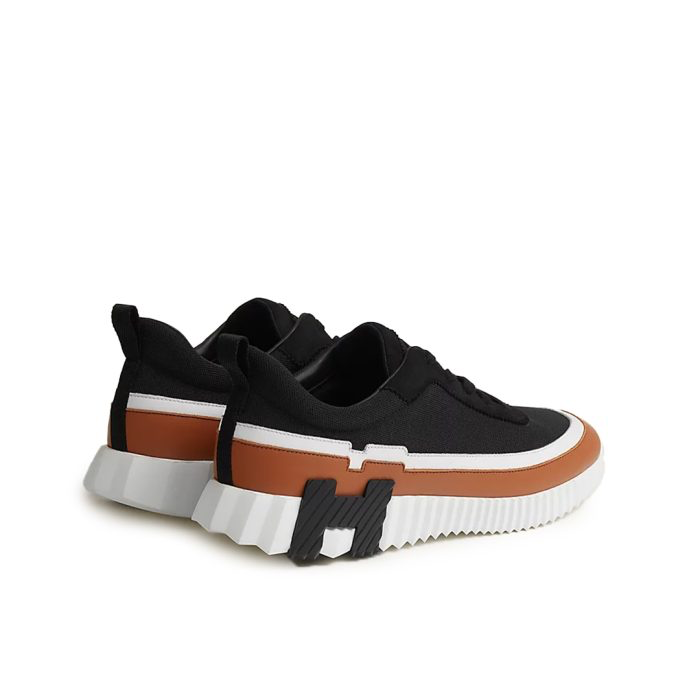 Hermes Bouncing Sneakers Black & Camel