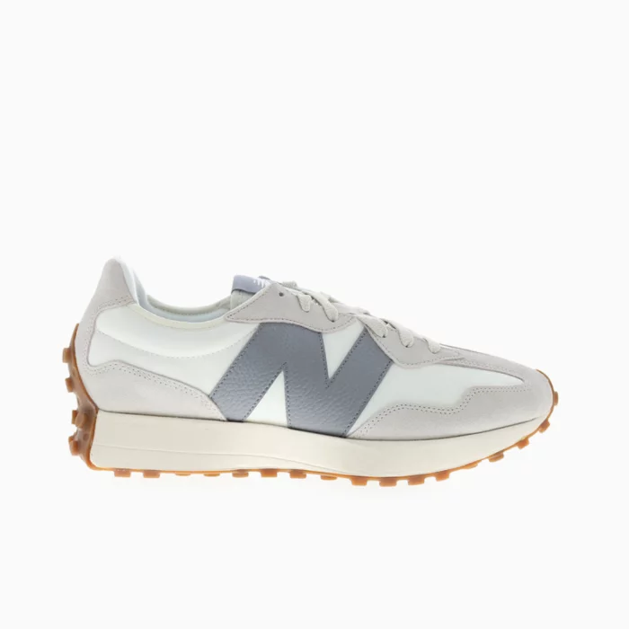 New Balance 327 Herren Leder Sportschuh Grey Shoes
