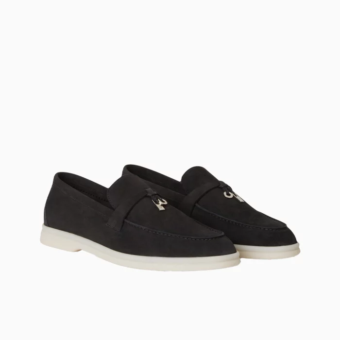 Loro Piana Black Suede
