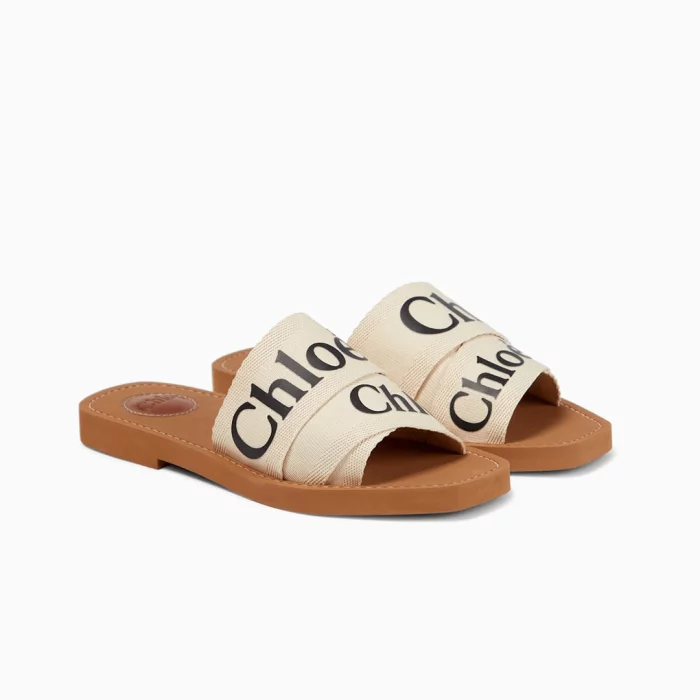 Chloe Woody Flat Mule Must-have Slides