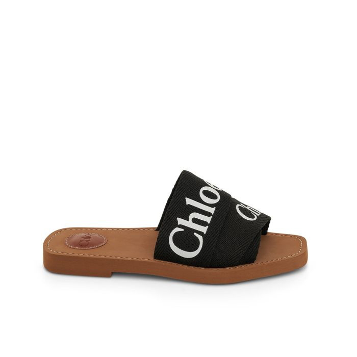 Chloe Woody Flat Mule Must-have Slides