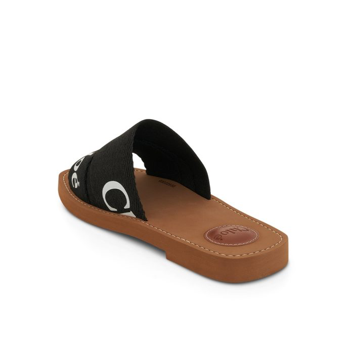 Chloe Woody Flat Mule Must-have Slides