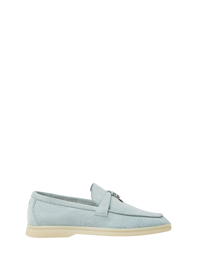 Summer Charms Walk Loafers- Blue