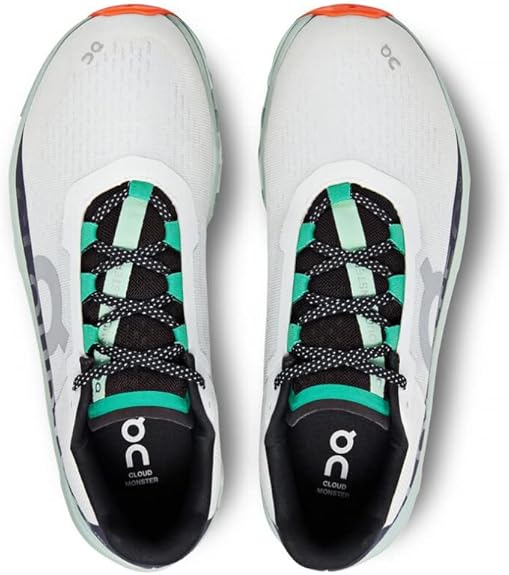 On running Cloudmonster Void- White/Creek