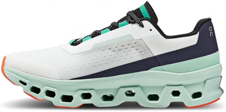 On running Cloudmonster Void- White/Creek