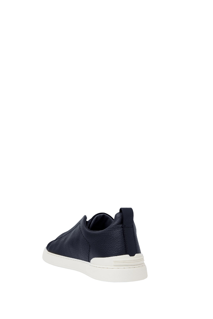 Zegna Triple Stitch- Navy Blue