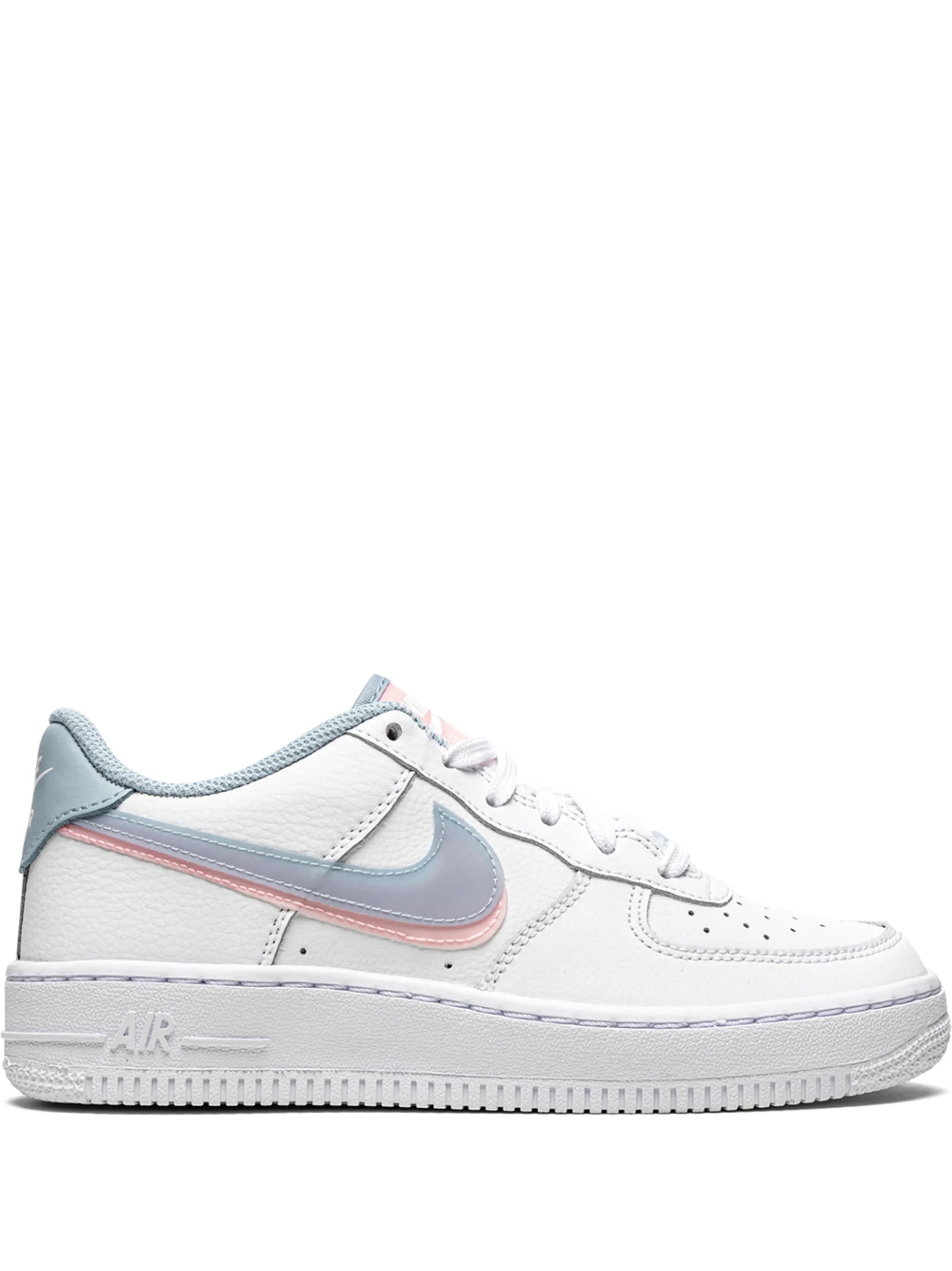 Air Force 1- White/Light Blue