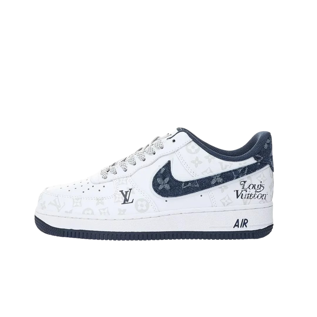 Nike Air Force 1 Louis Vuitton- White/Blue