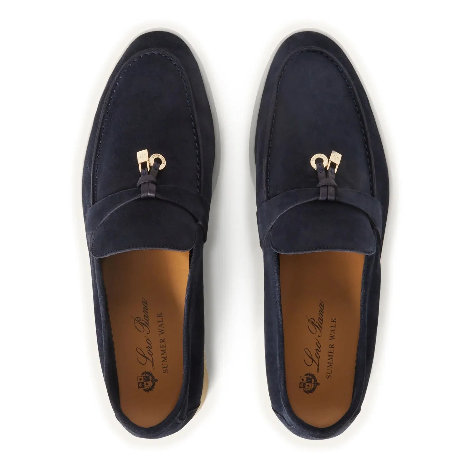 Summer Charms Walk Loafers- Navy Blue