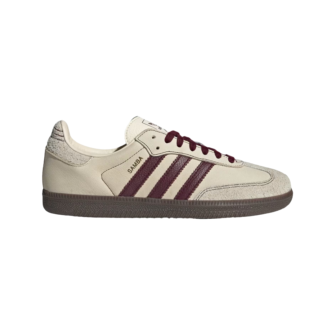 Samba OG- White/Maroon