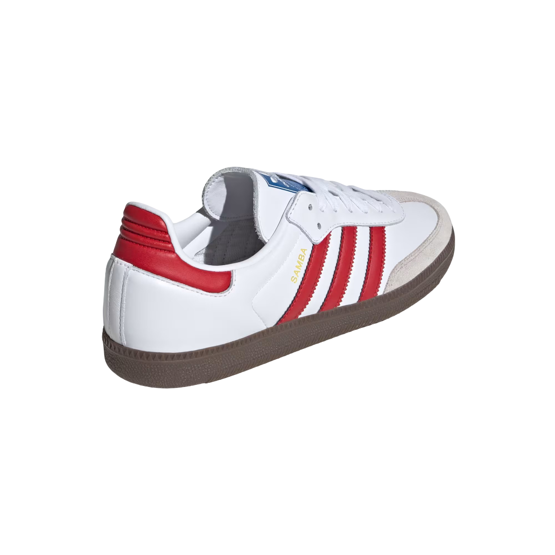 Adidas Samba OG- White/Red