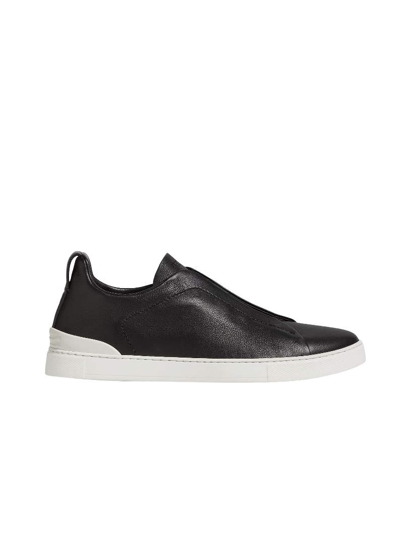 Zegna Triple Stitch- Black/White