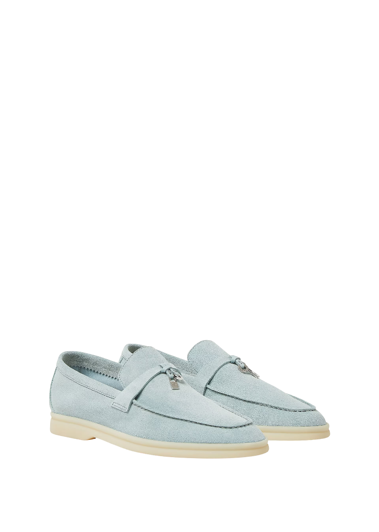 Summer Charms Walk Loafers- Blue