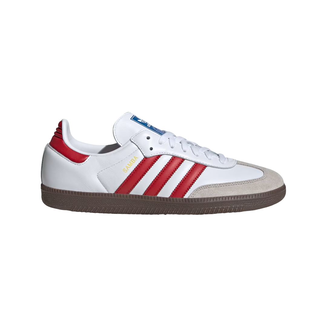 Adidas Samba OG- White/Red